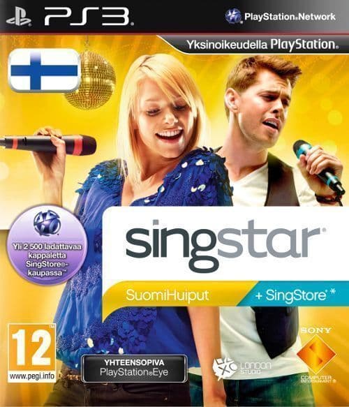 SingStar Suomihuiput PS3 (Käytetty)