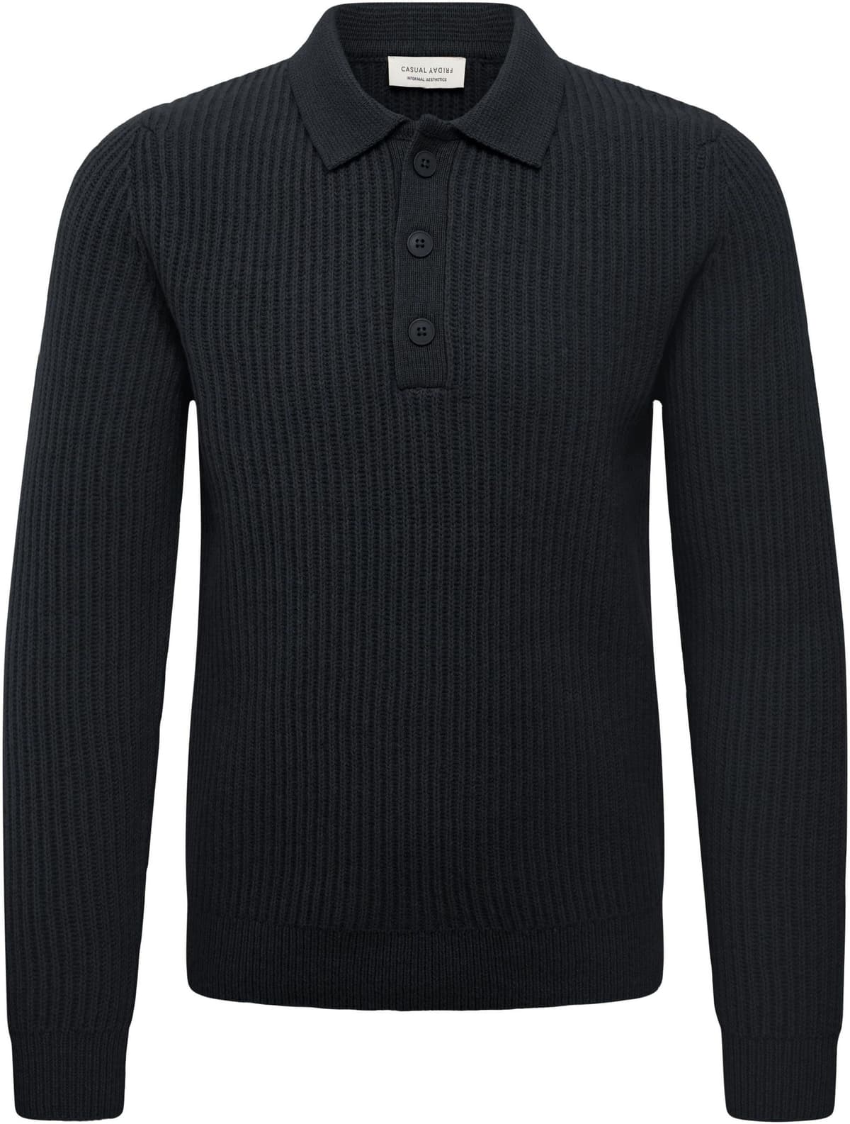 Strickjacke CASUAL FRIDAY "Strickjacke CFAlek Knit", Herren, Gr. M, schwarz beauty, Strickjacken Strickjacke
