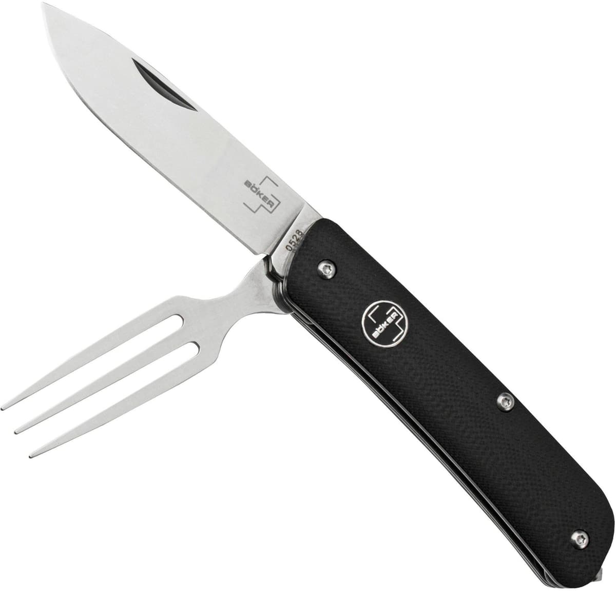 Nóż składany z widelcem Böker Plus Tech Tool Fork 01BO817