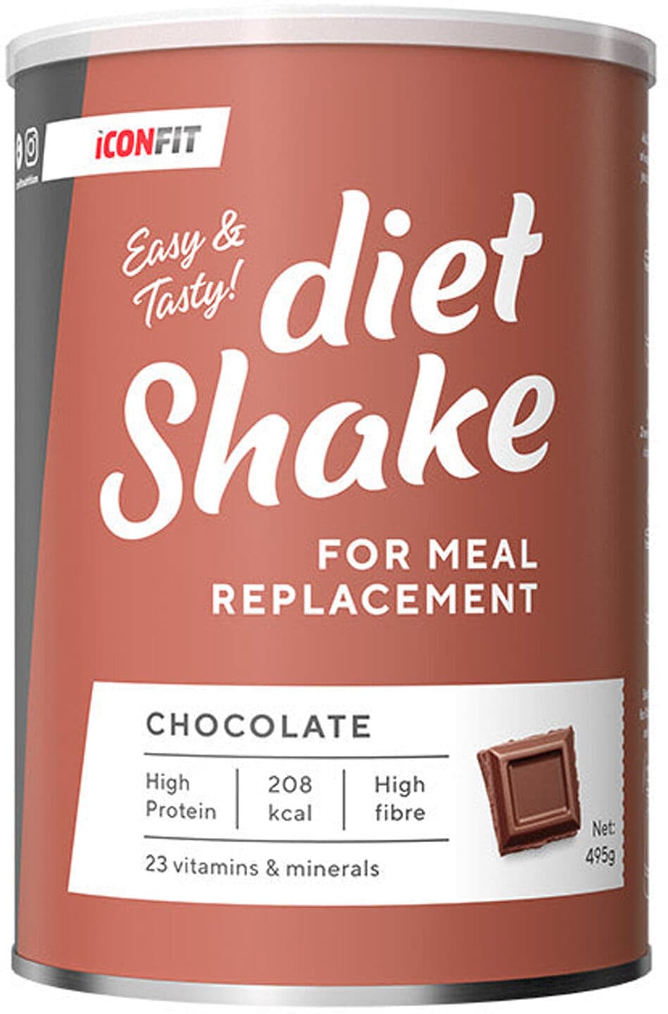 ICONFIT Diet Shake Chocolate 495g