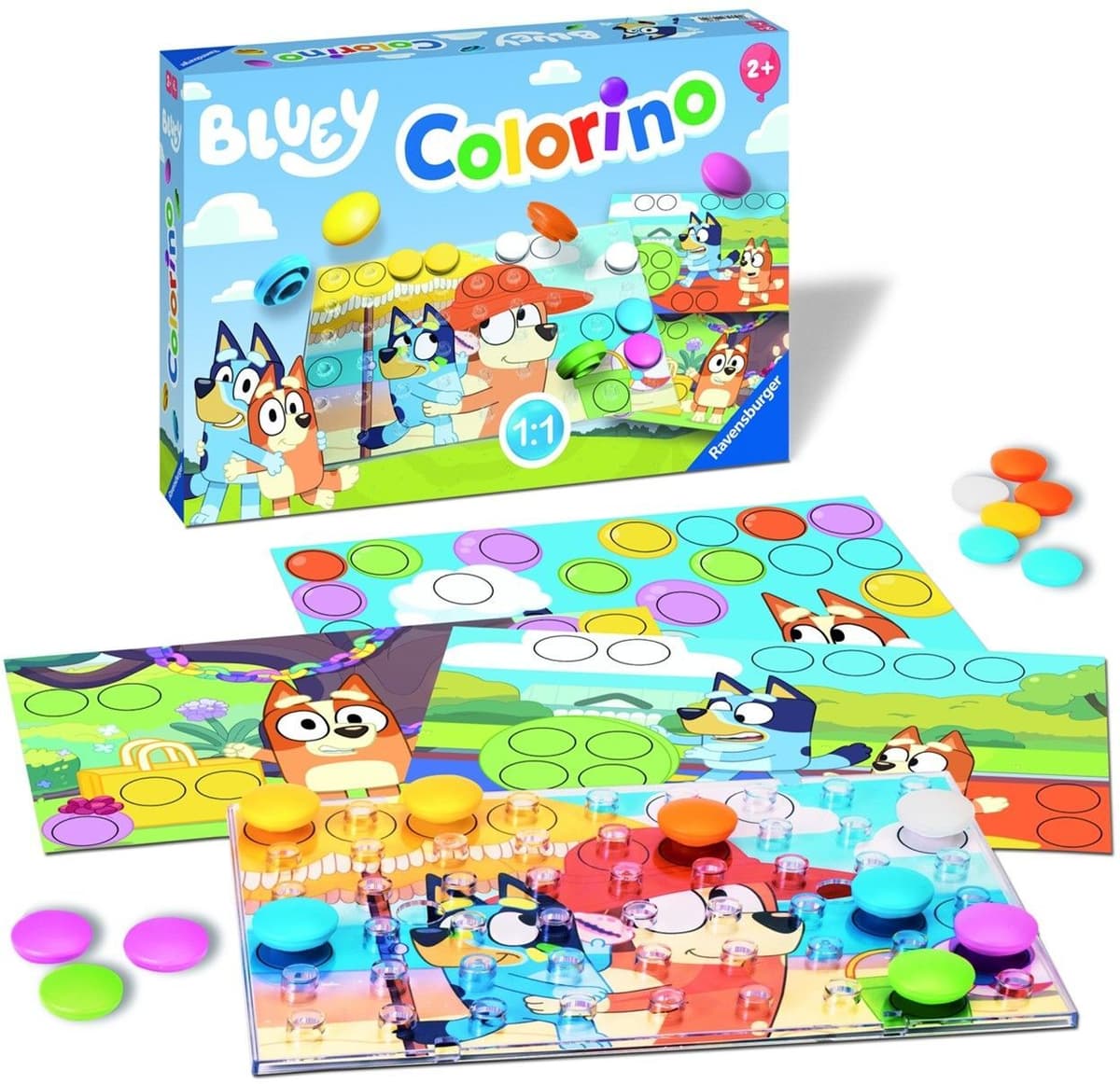 Ravensburger Επιτραπέζιο: Colorino Bluey (22684)
