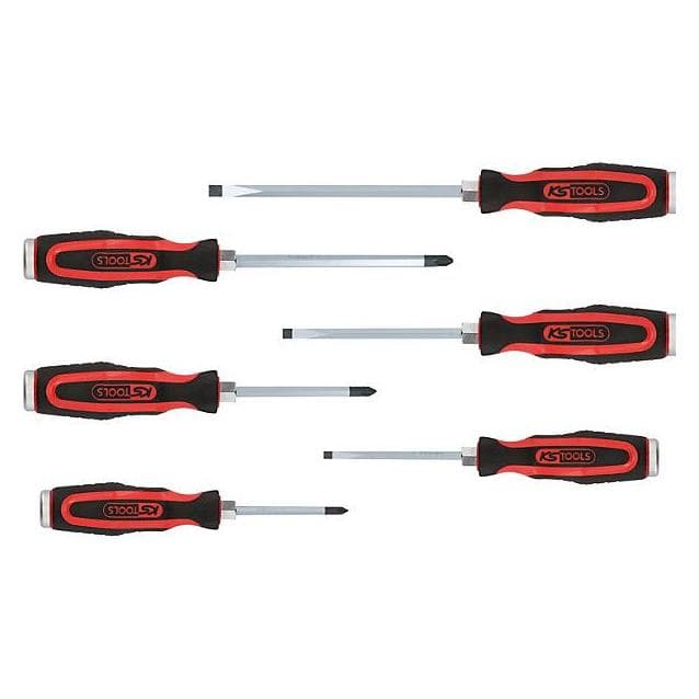 KS Tools ERGOTORQUEmax Schlagkappen-Schraubendreher-Satz (Innenvierkant) (151.1160)