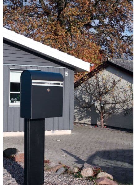 Allux Ks200 Postkasse, Sort