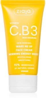 Ziaja Vitamin C.B3 Niacinamide creme de dia energizante para despertar de imediato 50 ml. Vitamin C.B3 Niacinamide