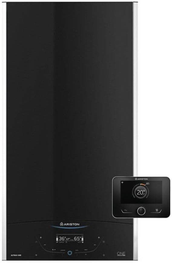 Ariston Caldaia a Condensazione Alteas One+ Net 30 kW Metano/Gpl Wi-Fi Completa Di Kit Fumi Classe A+ KIT COASSIALE