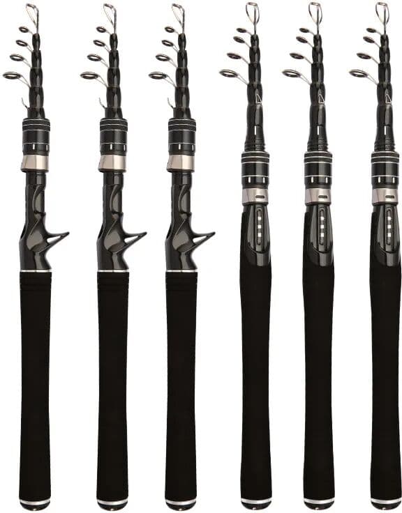 NONE Telescopic Carbon Rod Luya Fishing Rod Lightweight Portable Fishing Pole for Freshwater And Saltwater