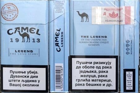 Camel Legend Blue - 1 cartouche (10x20)