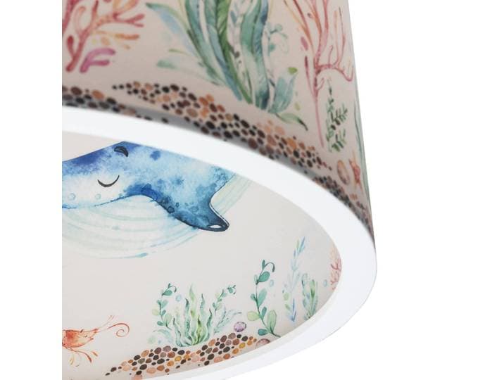 Kinderkamer hanglamp Meerestiere, dimbaar, multicolor, Kinderkamer, Kunststof, hanglamp