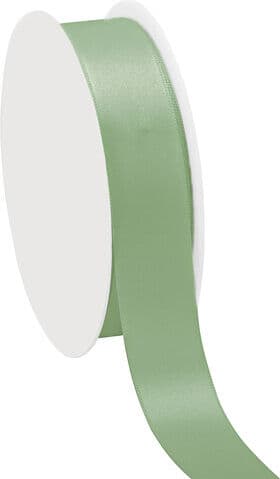 Satinband, salbei, 25 mm, 25 m