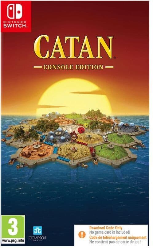 CATAN - Console Edition (Code in Box) (Nintendo Switch)