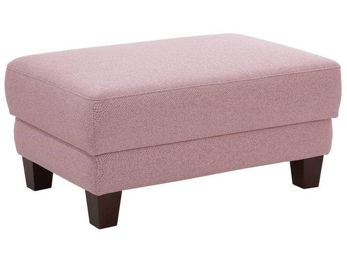 Hocker GOODPRODUCT Trondheim , rosa (altrosa), B:101cm H:48cm T:66cm, Struktur fein (100% Polyester);Flachgewebe (100% Polyester);Luxus-Microfaser (90% Polyester, 10% Polyamid), Hocker, Hocker, mit Stauraum, Federkern