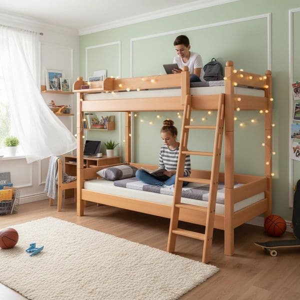 Etagenbett Stockholm 1 - Buche