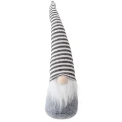 HOME STORY Wichtel   ¦ grau ¦ Polyester,Sand ¦ Maße (cm): B: 7 H: 30 T: 7.0