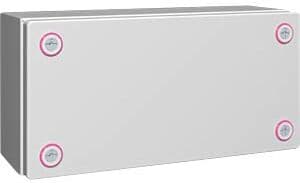 RITTAL KX1502.000 - Terminal Boxes, KX, 200 x 200 x 120 mm, IP66