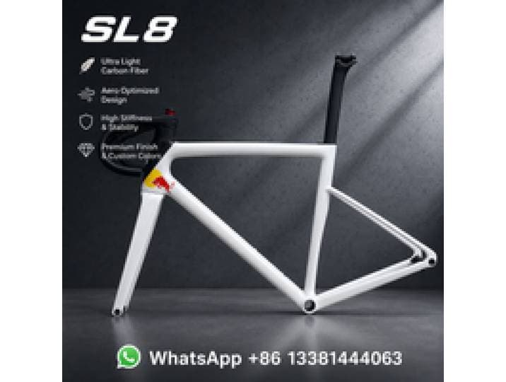 2026 NIEUWE SL8 Toray T1100 Aero Carbon Racefiets Frame Ultralicht Disc Brake Frameset Aangepaste Kleuren Beschikbaar