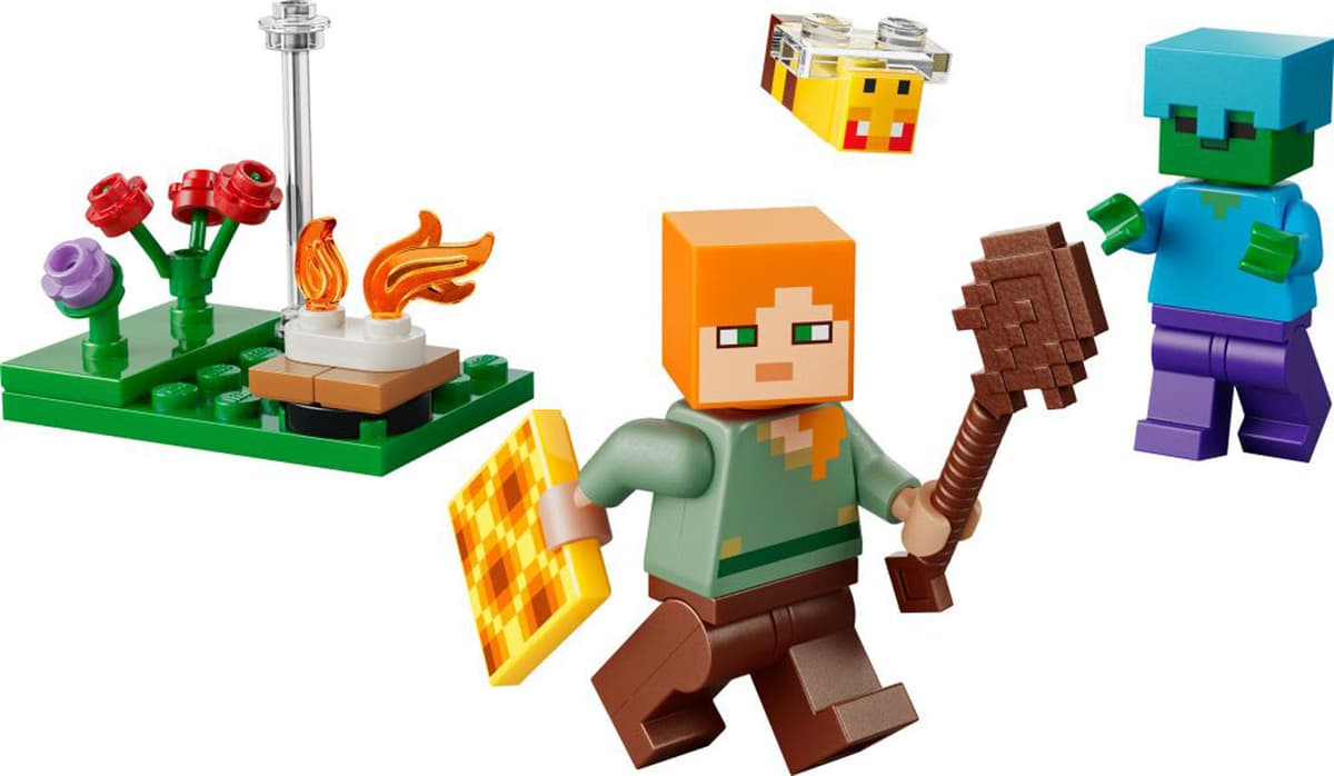 Lego Minecraft Alex' leirbålskonflikt 30732