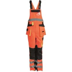 Warnschutz Latzhose "089904R" Visible Xtreme Kl. 3 - L - fluororange