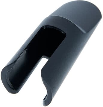 Bari Mouthpiece Cap Alto Sax Schwarz