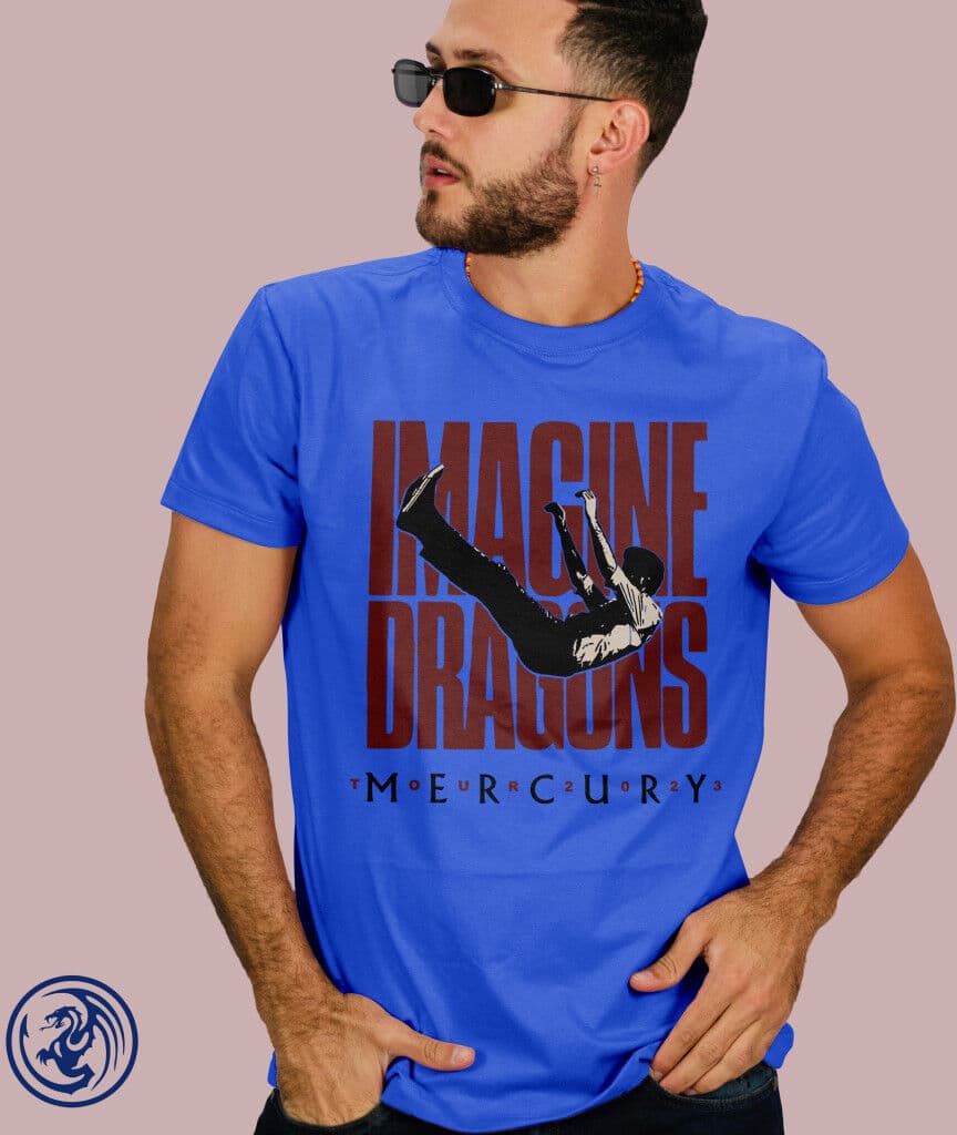 Imagine Dragons - Mercury Tour férfi póló