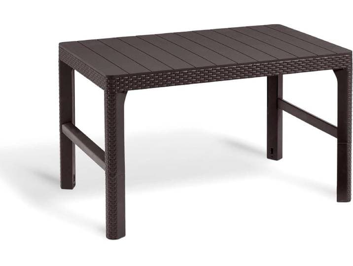 CURVER - Tuintafel - Rattan Lyonbruin 116cm
