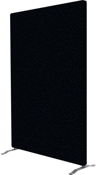 Easy Skærmvæg H170xb120 Cm Sort, Inkl. Ben