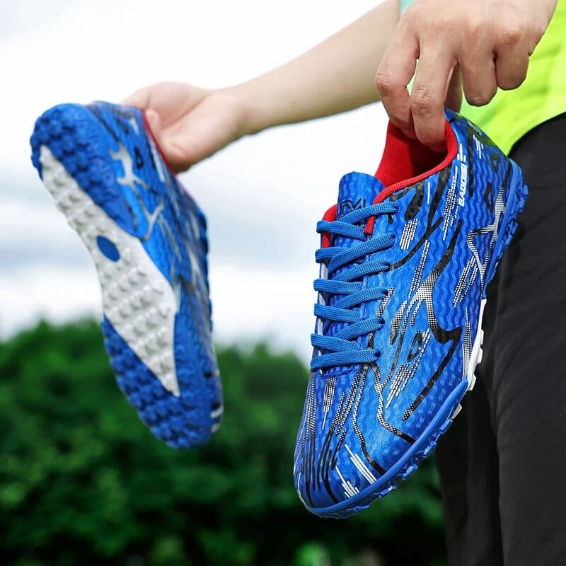 NONE Teenager Boys Girls TF Broken Studs Football Boots Men Women Comfort Turf Soccer Cleats Outdoor Match Training Sports Footwear