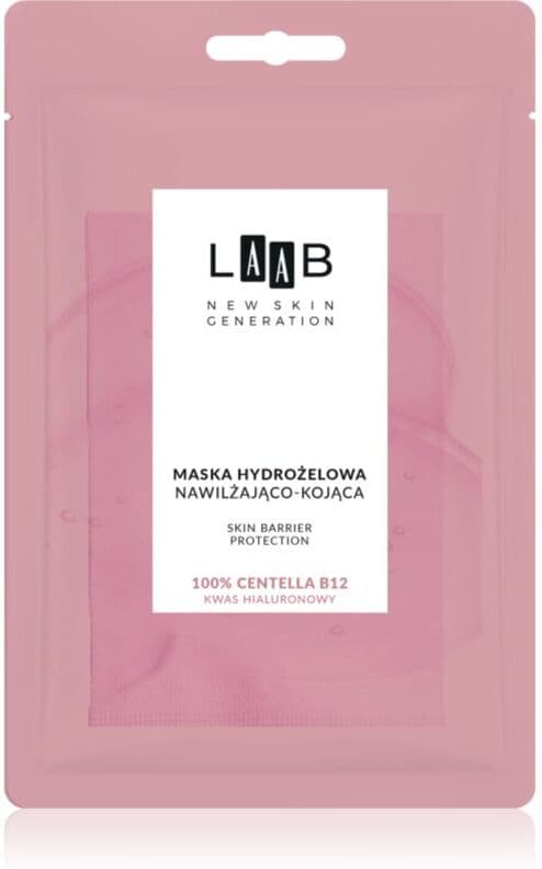 AA Cosmetics LAAB 100% Centella B12 hydrogelmasker met Hydraterende Werking 1 st