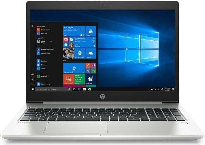 HP ProBook 450 G7   i5-10210U   15.6"   16 GB   256 GB SSD   Kamera internetowa   Win 11 Pro   DE - Refurbished
