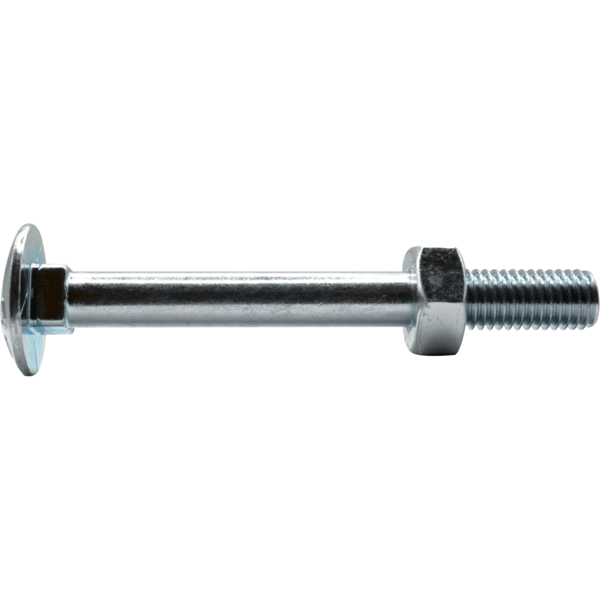 DIN603/MU verzinkt M12x300 Flachrundschrauben mit Muttern