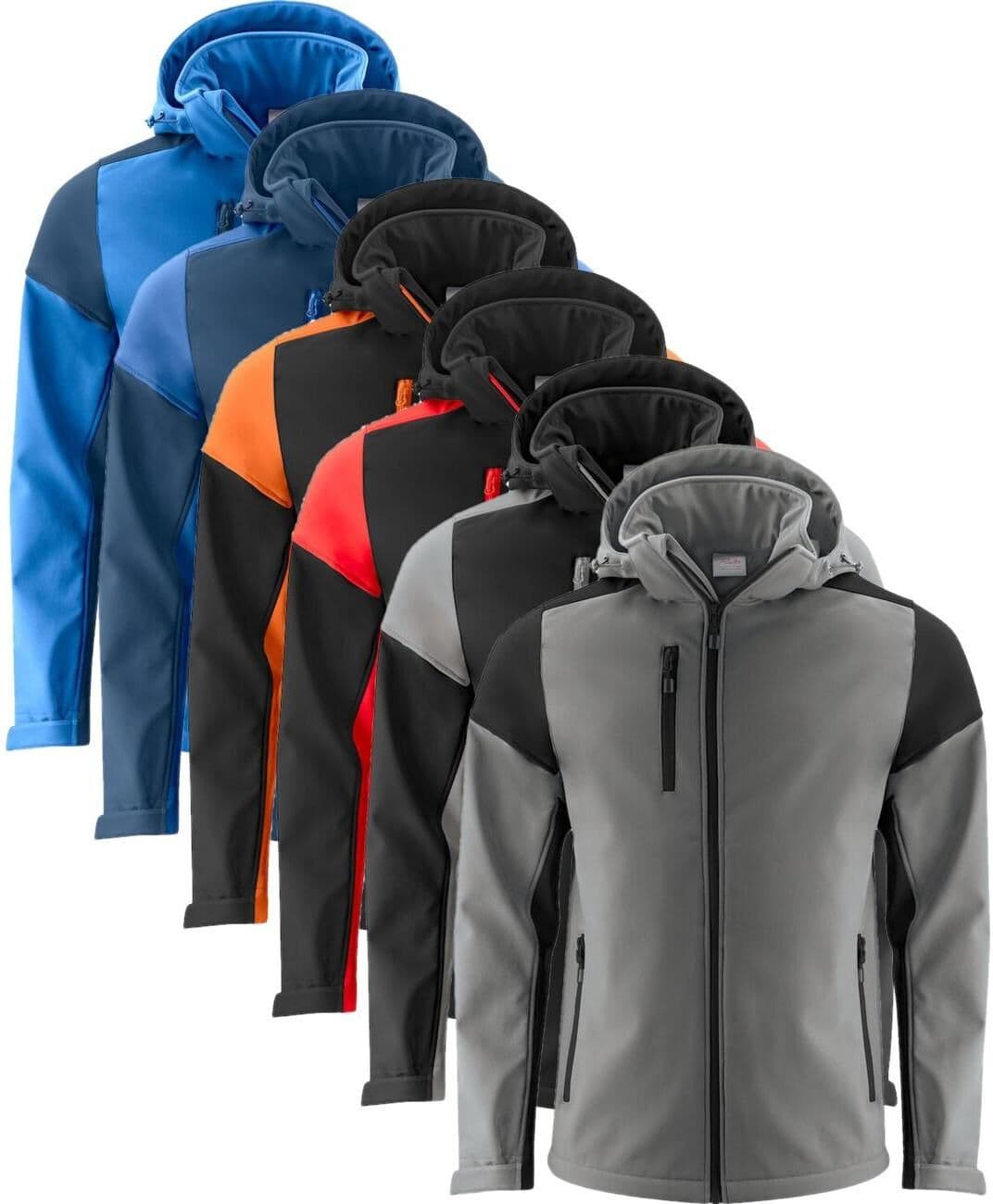 Printer Prime 2261065 Prime Softshell Herre Black/anthracite 3xl