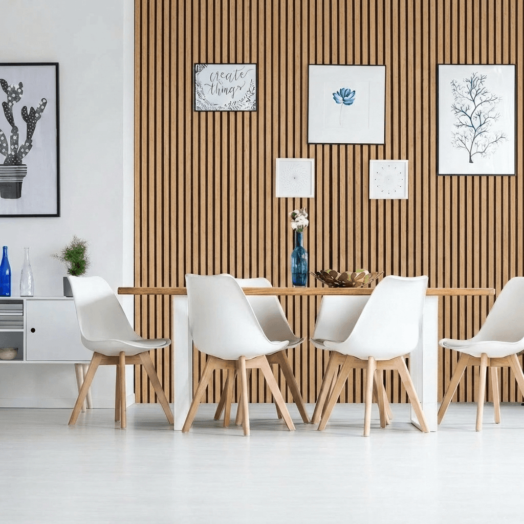 B2B Partner Drewniany panel akustyczny, 2400 x 600 mm, B2BP004, dąb