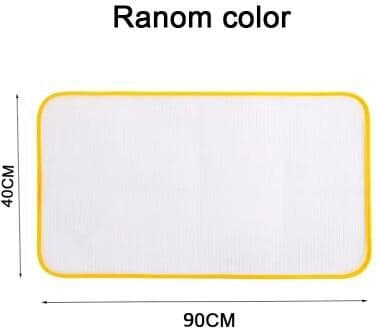 Useful Little Things Heat Resistant Ironing Insulation Pad Protective Mesh Pressing Cloth Guard Cover 15.7x35.4 In random Color