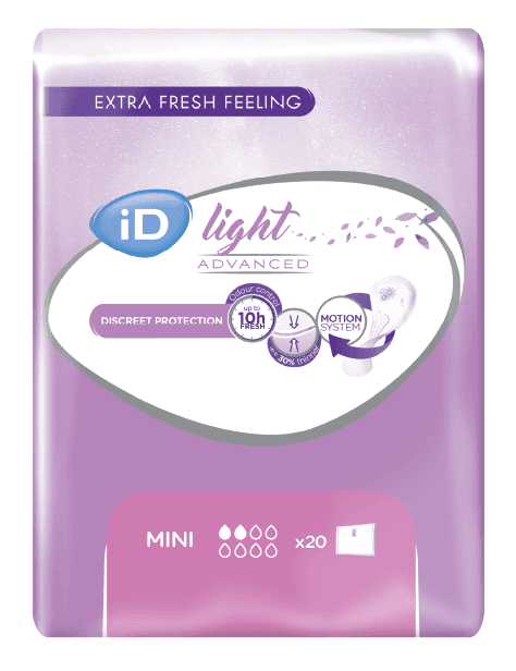 Ontex iD iD Discreet Light Pads Mini - 48 paquets de 20 protections