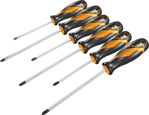 Tolsen Skrutrekkersett 6 stk - 92908
