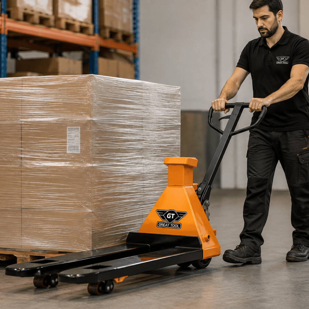 Porta Paletes com Balança e Impressora 2,5 Ton GREAT TOOL GTCOTPPRINT