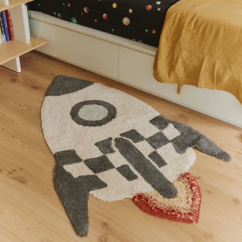 Lorena Canals Alfombra lavable cohete