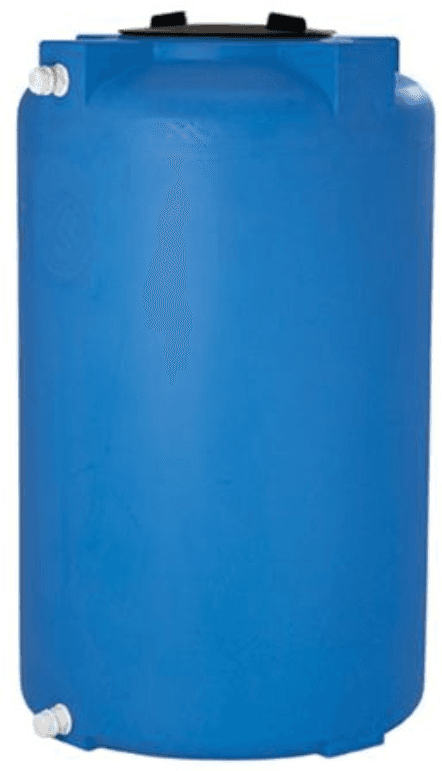 Cordivari Serbatoio Cisterna per Acqua in Polietilene Cilindrico Verticale 2100 Lt