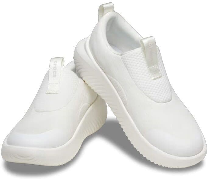 Crocs Mellow Ease slip-on tennarit (unisex) - White/White, 45-46