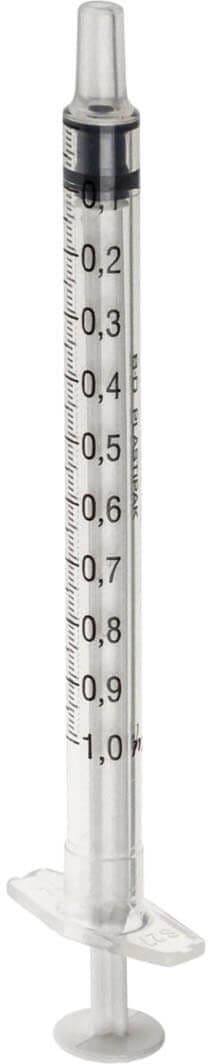 BD Plastipak Spuiten 1ML (120 stuks)