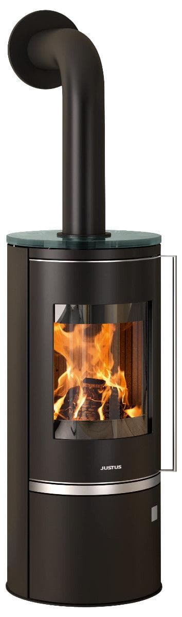 Justus | Kaminofen | Faro Top 2.0 | 6 kW | Abdeckplatte Glas