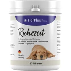 TierPlus Ruhezeit Tabletten für Hunde mit Baldrian und Ashwagandha