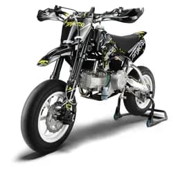 Pitbike IMR Corse 190 RR - 19 PS mit Kingtyre K96 100/90 R12 Soft und Heidenau K58 120/80 R12