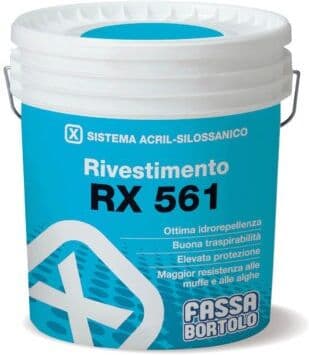 Rivestimento acril-silossanico rustico Fassa Bortolo – RX 561
