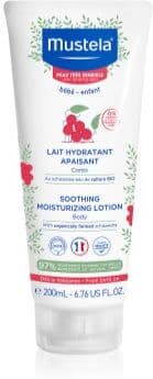 Mustela Bébé leite corporal apaziguador para bebés 0+ 200 ml. Bébé