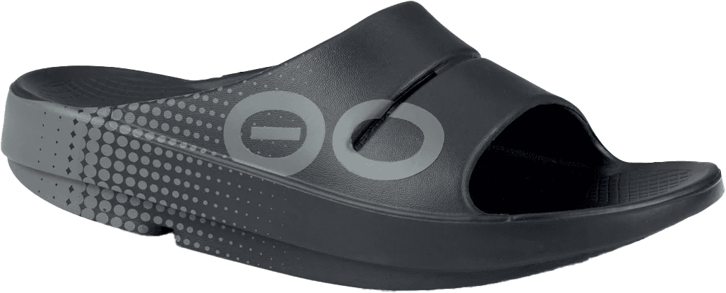 OOFOS OOahh Sport Slide Black Matrix, 44