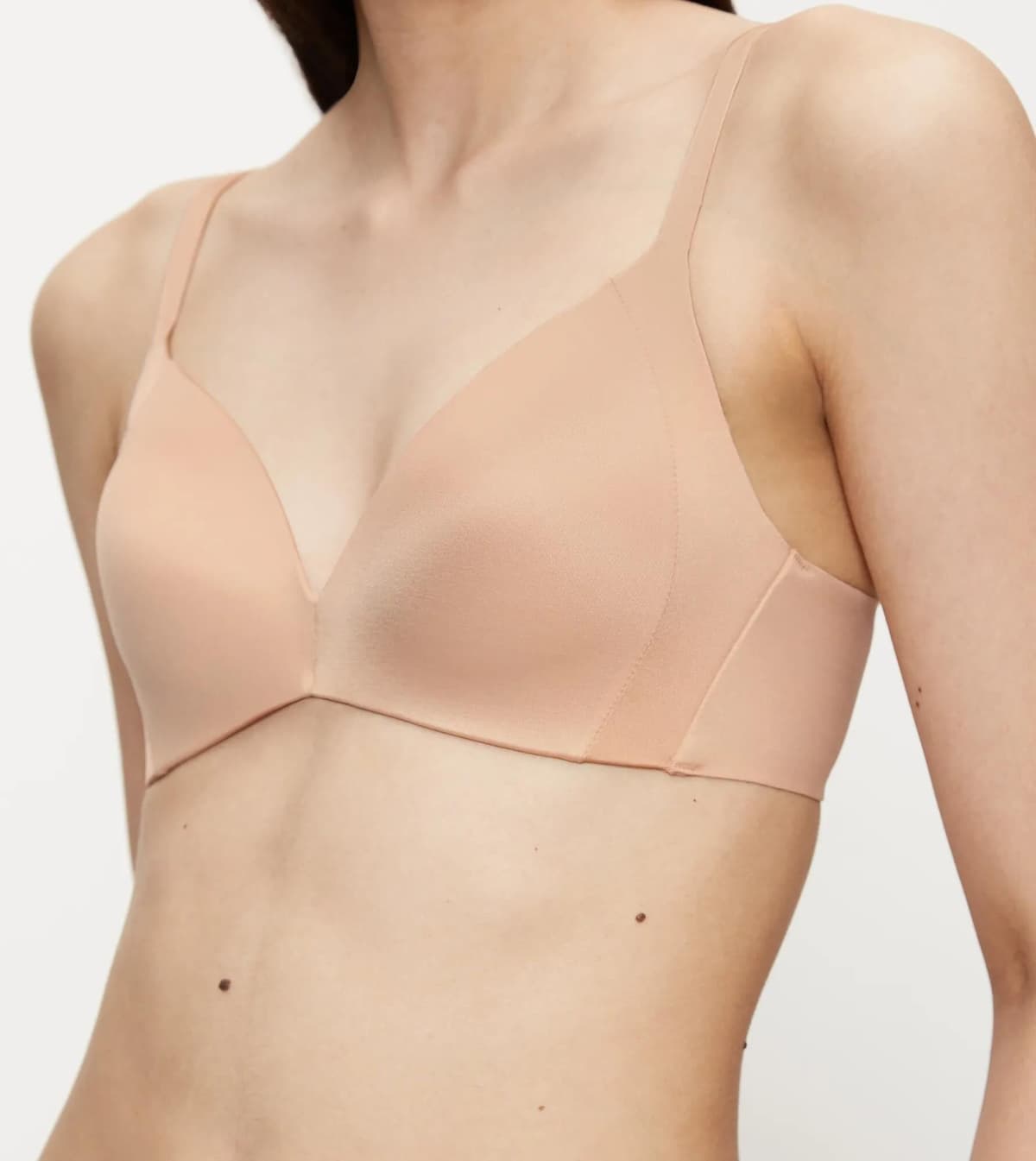 Bügel-BH TRIUMPH "Body Make-up Soft Touch P EX", Damen, Gr. 90, Cup B, beige (neutral beige), Microtouch, Obermaterial: 53% Polyamid, 27% Elasthan, 20% Polyester, Basic, BHs Bügel-BH, atmungsaktiv und feuchtigkeitsregulierend