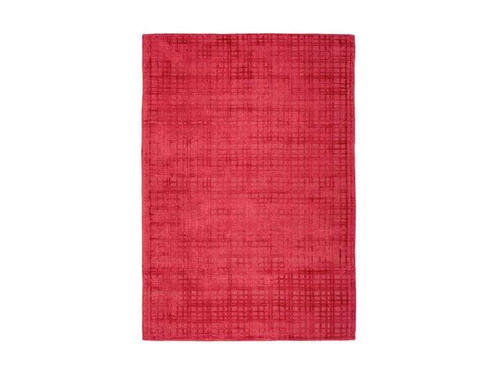 Kayoom Webteppich, Rot, Textil, Uni, rechteckig, 160x230 cm, pflegeleicht, Teppiche & Böden, Teppich, Webteppich