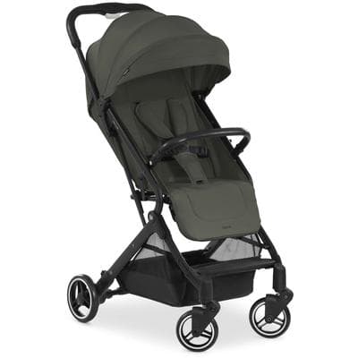 Kinder-Buggy HAUCK "Travel N Care", Kinder, grün (schwarz olive), Aluminium, Kunststoff, Polyester, Kinderwagen, Reisebuggy, leicht; bis 25 kg belastbar