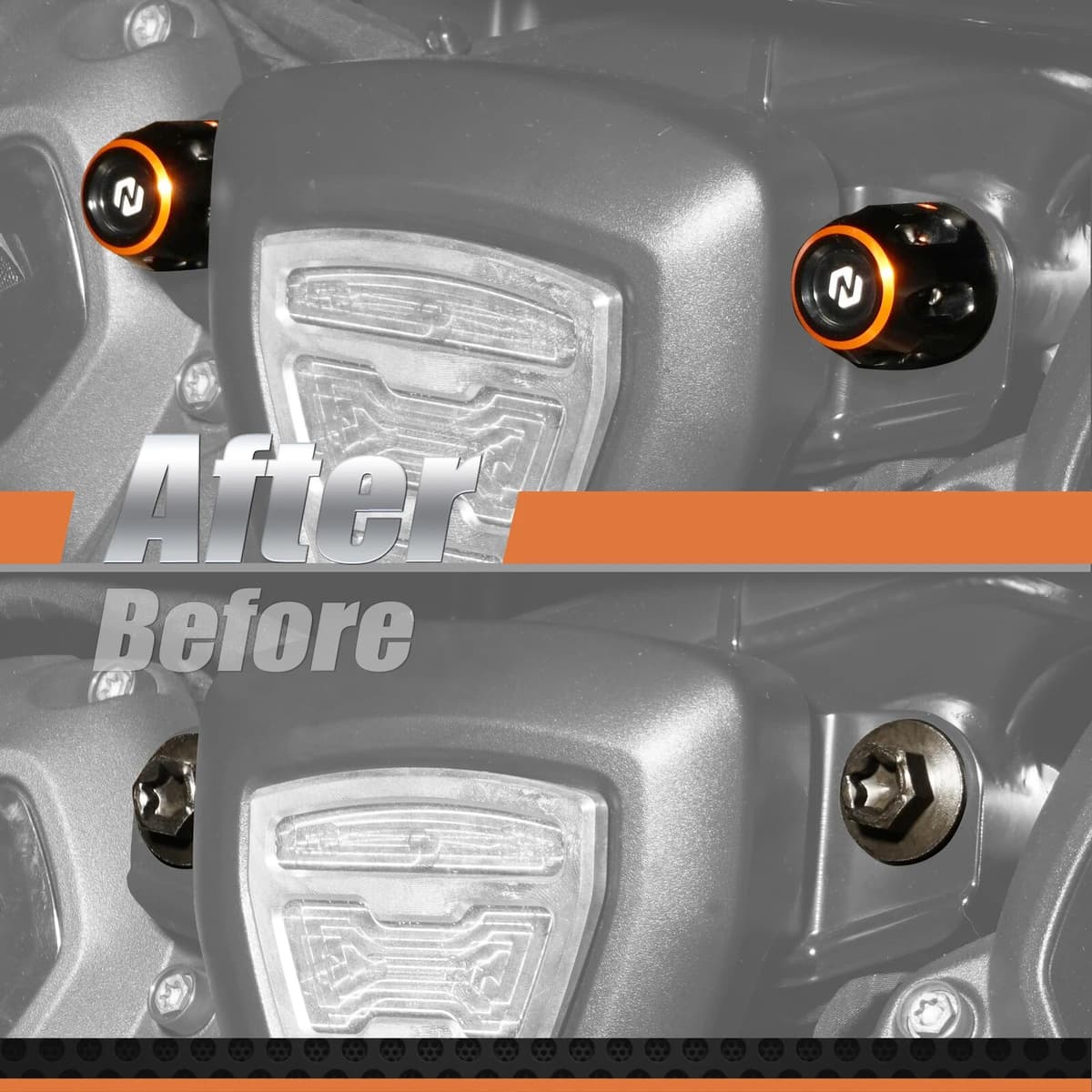 NONE 2021 2022 2023 2024 For Harley Sportster S RH1250S Engine Ignition Coil Bracket Screws Side Cover Pan America 1250 RA1250RA1250S