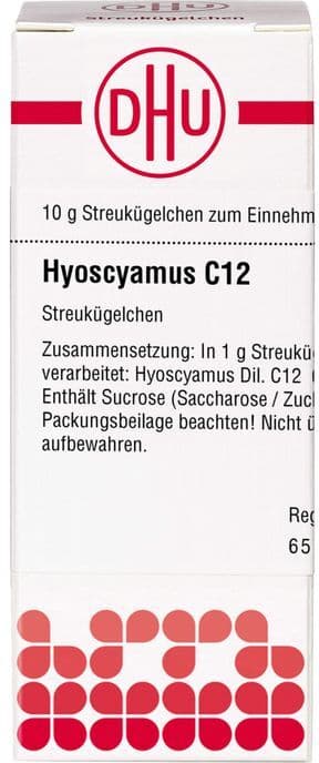 DHU-Arzneimittel GmbH & Co. KG HYOSCYAMUS C 12 Globuli 10 g